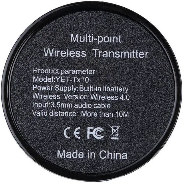 Alt view image 3 of 5 - kebidumei Bluetooth Transmitter Transmite Mini Bluetooth Audio Transmitter 3.5mm A2DP Stereo Dongle Adapter for iPod TV Mp3 Mp4