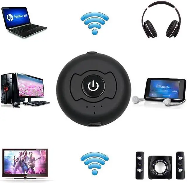 Alt view image 4 of 6 - kebidu H-366T Multi-point Wireless Audio Bluetooth Transmitter Music Stereo Dongle Adapter For TV Smart PC MP3 Bluetooth4.0 A2DP