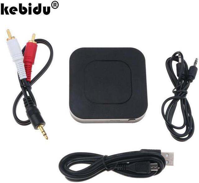 Main image of kebidu 3.5mm AUX Audio Wireless Bluetooth 4.2 Transmitter Receiver 2 in 1 Adapter Stereo Audio for TV Car Speaker Music