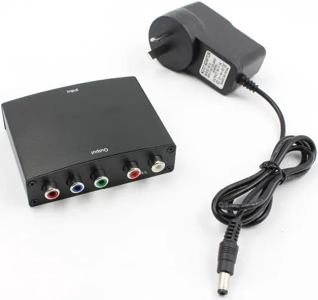 Main image of 4K HDMI to 5RCA RGB Component YPbPr Video+R/L Audio Adapter Converter HD TV DVD