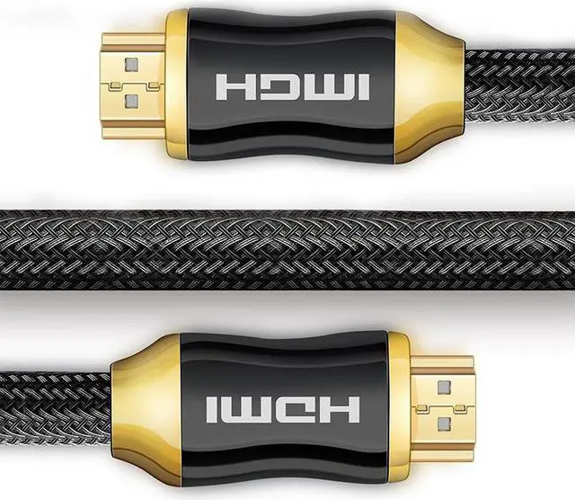 Alt view image 2 of 6 - Unifish Original Factory Direct 2.0 HDMI to HDMI cable 4K TV adapter cable for HD TV LCD Laptop PS3 Projector PC 1M 2M 3M 4M 5M