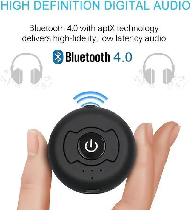 Alt view image 3 of 6 - kebidu H-366T Multi-point Wireless Audio Bluetooth Transmitter Music Stereo Dongle Adapter For TV Smart PC MP3 Bluetooth4.0 A2DP
