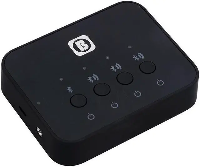 Alt view image 6 of 6 - Multifunction Optical Bluetooth Transmitter Aptx 1 to 3 Multi-pair for TV Dual Link Wireless Music Audio Adapter for Speaker