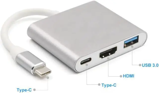 Main image of Universal Type-C to HDMI Adapter for Nintendo Switch Console to TV Video Digital Converters Replacement Dock for Samsung Galaxy