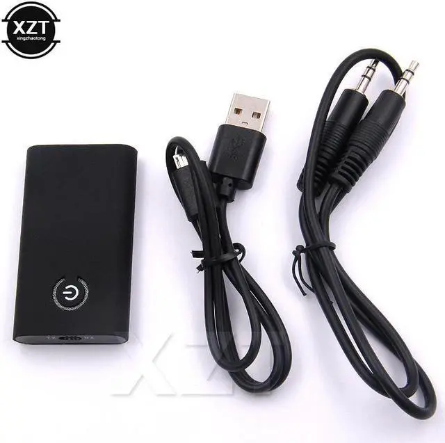 Alt view image 2 of 3 - Hot sale B9 2 In 1 Bluetooth Transmitter Receiver Wireless A2DP Bluetooth Audio Receiver Adapter Audio Player Aux 3.5mm For TV