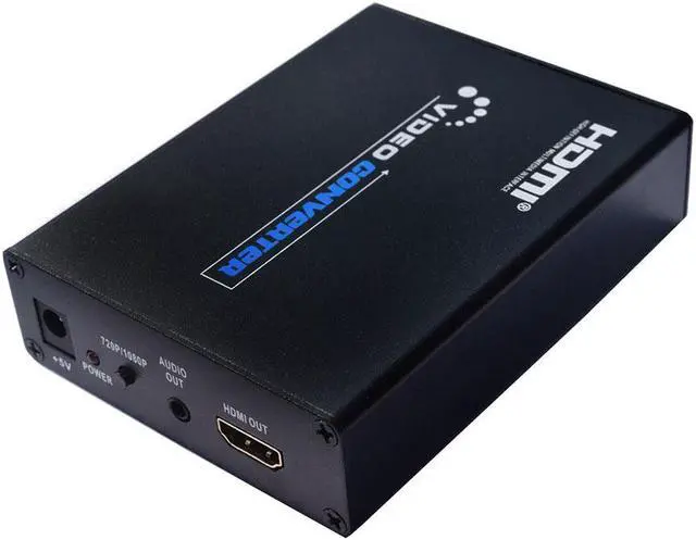 Alt view image 2 of 6 - kebidu Scart To HDMI Scaler Box SCART to HDMI Video Audio Converter Adapter 720P 1080P For HD TV DVD Box Earphone EU US Adapter