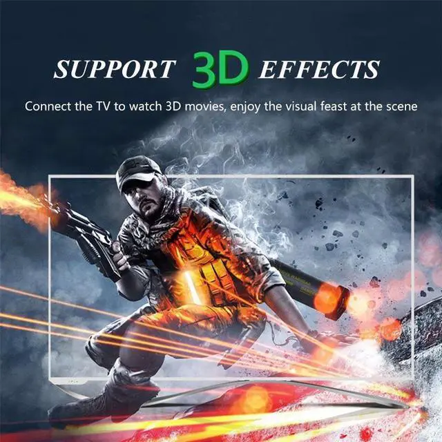 Alt view image 2 of 6 - HDMI 2.0 Cable 4K 1080P HDMI to HDMI Cable 1/1.5/2/3/5/8/10M HDMI Cable Adapter 3D for TV LCD laptop PS3 projector computer
