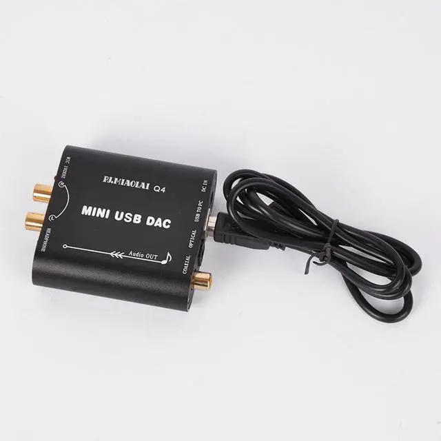 Main image of entry-level PC USB DAC CM108AH 24-bit/192kHz audio decoder converts the digital signal to an analog lossless audio signal Q4