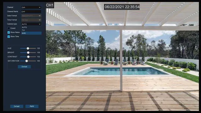 Alt view image 6 of 7 - Camius 4K Hybrid 8 Channel DVR for 8 Analog CVBS, AHD, CVI, TVI + 4 IP cameras, 4K HDMI, VGA, Spot out, Audio, Alarm IO, PC, Mac, App, ONLY DVR - Without HARD DRIVE or CAMERAS - TRIVAULT4K184R