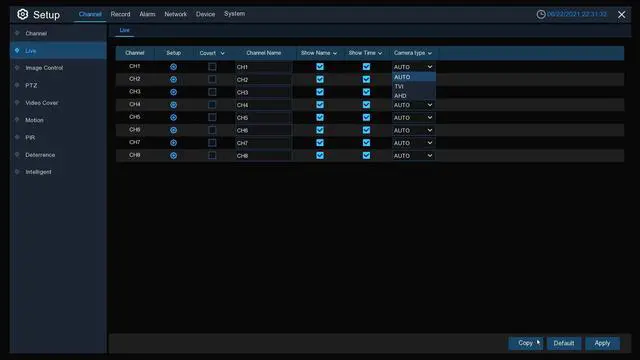 Alt view image 3 of 7 - Camius 4K Hybrid 8 Channel DVR for 8 Analog CVBS, AHD, CVI, TVI + 4 IP cameras, 4K HDMI, VGA, Spot out, Audio, Alarm IO, PC, Mac, App, ONLY DVR - Without HARD DRIVE or CAMERAS - TRIVAULT4K184R