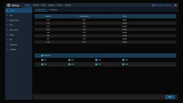 Alt view image 4 of 7 - Camius 4K 8 Channel DVR Kit with hard drive 3TB, 2 pcs 4K Analog BNC security cameras, HDMI, Spot-out, PC, Mac, Phone remote access (expandable to 8 analog + 4IP cameras)