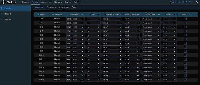 Alt view image 6 of 7 - Camius 4K 24 Channel Hybrid DVR for 16CH Analog CVBS, AHD, HD CVI, TVI + 8CI IP, 2 SATA, 1 ESATA, Audio, Alarm iO, HDMI, VGA, Spot Out, PC, Mac, Browser, Mobile View (only DVR, Without HDD or Cameras)
