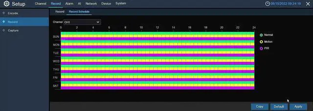 Alt view image 5 of 7 - Camius 2K 8 PoE IP Camera System with Audio Recording, Motion, Sound, AI Human & Vehicle Detection, PC, Mac Software, Mobile App view, 8 Channel NVR, 3TB HDD