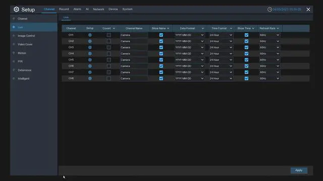 Alt view image 6 of 7 - Camius 4K PoE 8 Channel NVR recorder for Camius IP cameras, max. 10TB capacity, PC, Mac NVR software, Web Viewer, Mobile App I 4TB HDD (without cameras)