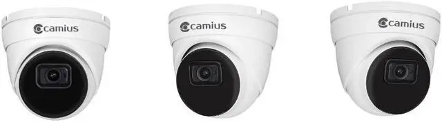 Alt view image 2 of 6 - Camius 2K PoE Dome Security Camera with Audio, 2880x1620 30fps, Wide Angle 2.8mm 110° view, WDR, Night Vision, Sound, Human, Vehicle Detection, PC, Mac, Mobile view - IRIS528R (1 Camera only)