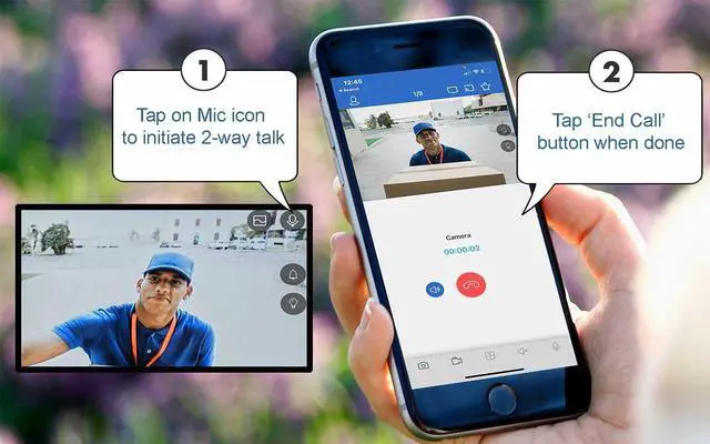Alt view image 7 of 7 - Camius PoE Security Camera System with 4K 8 Channel NVR, 4TB Hard Drive, 2 x 4K Spotlight Cameras (Siren, 2-way audio), 2 x 2K Outdoor Security Cameras, Audio Recording, Smart, AI detection