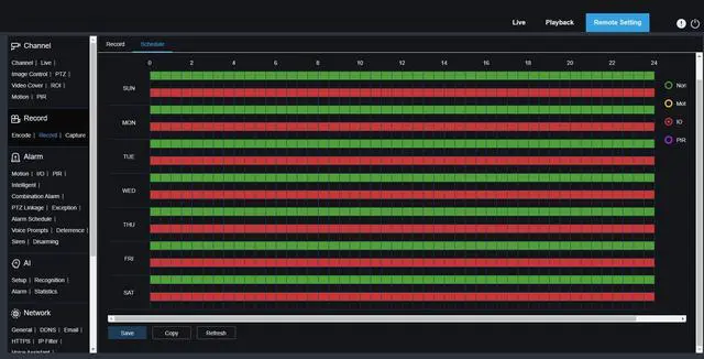 Alt view image 6 of 7 - Camius PoE 16 Channel NVR System, 4TB HDD, 8 x 5MP PoE Outdoor Security Cameras with 24/7 Audio Video Recording, Smart Motion and AI Detection, PC/Mac/Mobile view
