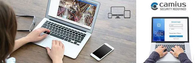 Alt view image 7 of 7 - Camius 4K 16 Channel Hybrid DVR for 16 Analog CVBS/AHD/CVI/TVI + 8 IP Cameras - fits 2 SATA HDDs, PC/Mac/Browser/Mobile view, 4TB HDD included (only DVR, without cameras)