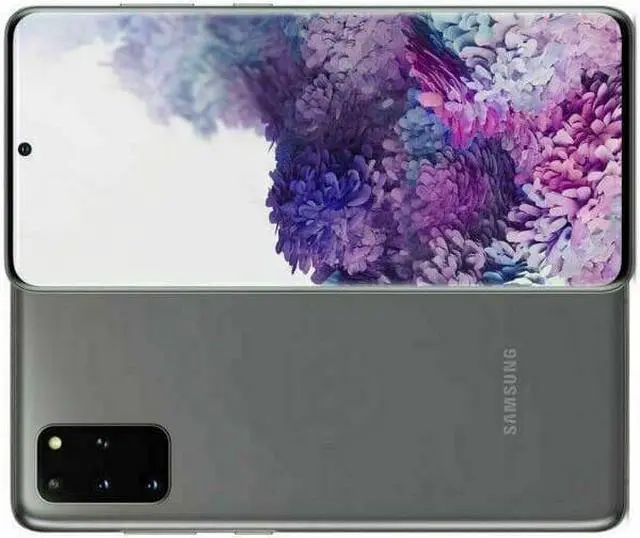Alt view image 6 of 6 - Samsung SM-G986U Galaxy S20+ 5G AT&T 128GB 12GB RAM 6.7" Android Smartphone, Cosmic Gray