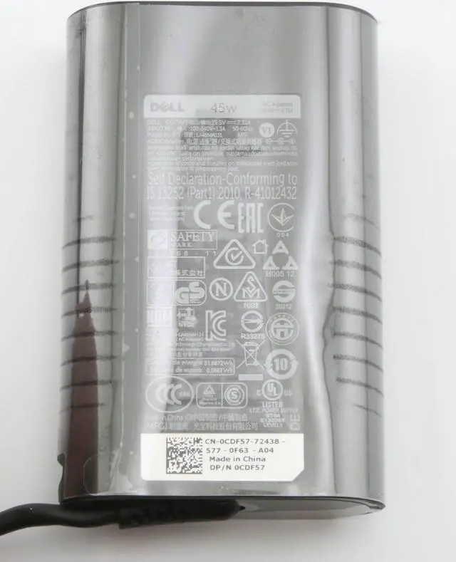 Alt view image 3 of 4 - YTFJC 0YTFJC Dell Inspiron 14-3451 Series 45W 2.35A 19.5V AC Adatper * New *