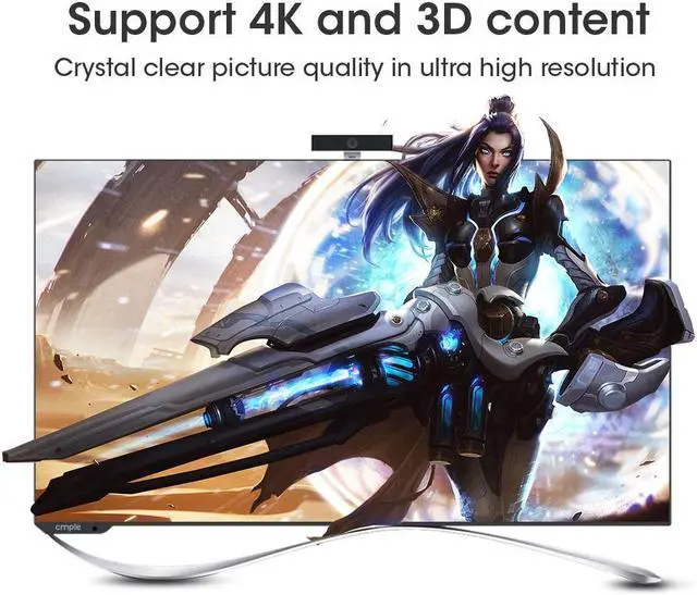 Alt view image 7 of 7 - Cmple - High Speed HDMI Cable 15 ft 4k@60Hz Ultra Thin HDMI 2.0 Cable 4k HDMI Cable, ARC, 3D, 4k HDMI Cord - Flexible