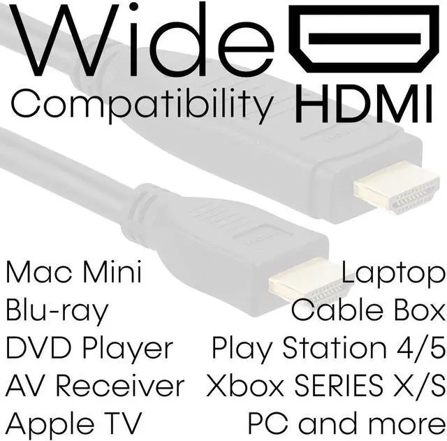 Alt view image 4 of 6 - Cmple - Active High Speed HDMI Cable 130 FT - Directional 4K HDMI Cord with Built-in Equalizer 18Gbps 4K 60Hz, Ethernet, 2160p, 3D, HDR (ARC) Audio Return Channel, Ultra HD (UHD) - 130 Feet, Black