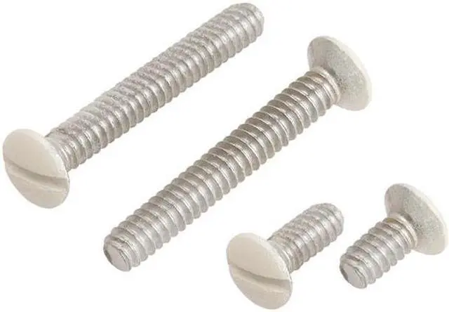 Alt view image 3 of 3 - CMPLE – 4 Port Decora Wall Plate 1-Gang Keystone Decora Insert, Jack Single Gang Decora Wall Plate