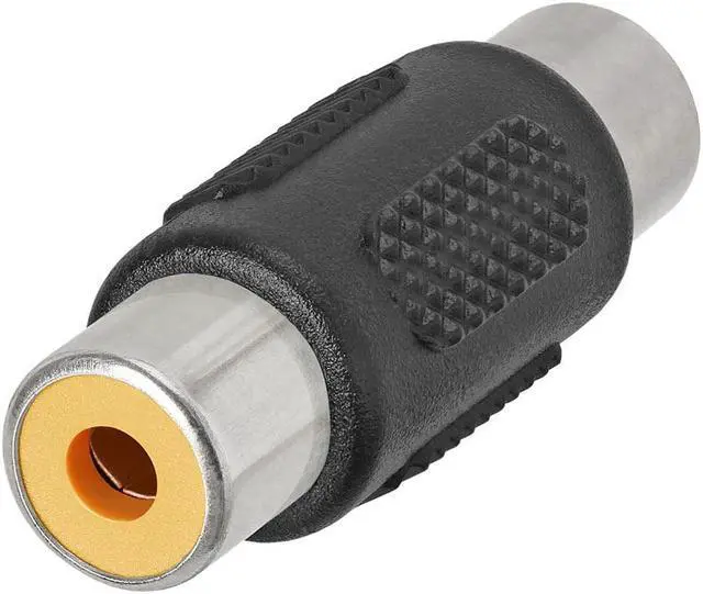 Alt view image 2 of 4 - Cmple - RGB RCA Coupler Video Audio 1-RCA Component