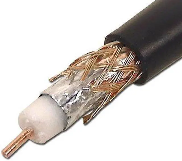 Alt view image 6 of 6 - RG6 Standard Shield Cable - 1000 Feet Black