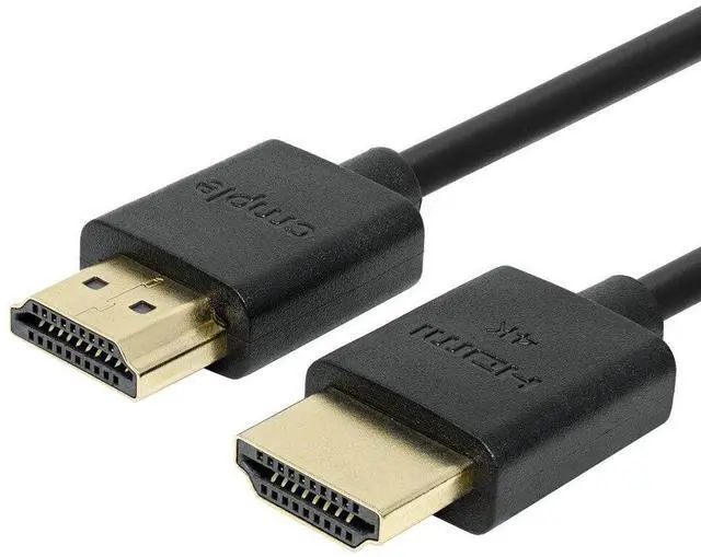 Alt view image 6 of 7 - Cmple - High Speed HDMI Cable 1.5 ft 4k@60Hz Ultra Thin HDMI 2.0 Cable 4k HDMI Cable, ARC, 3D, 4k HDMI Cord - Flexible