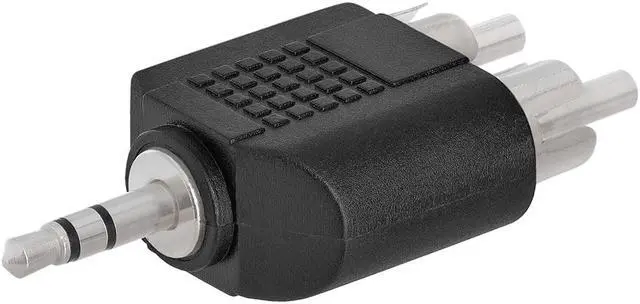 Main image of Cmple - 3.5mm Stereo Plug to 2xRCA Plug Adapter