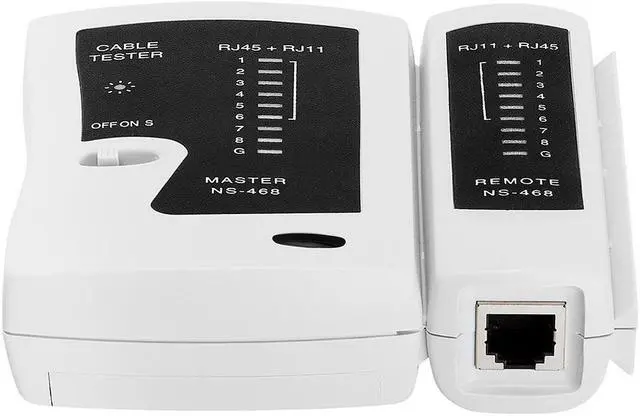 Alt view image 3 of 11 - Multi-functional LED Network Cable Tester for BNC, RJ11, RJ12 and RJ45