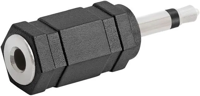 Alt view image 2 of 2 - Cmple - 3.5mm Mono Plug to 3.5mm Mono Jack Adapter