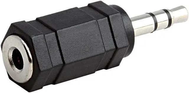 Alt view image 2 of 4 - Cmple - 3.5mm Stereo Plug to 3.5mm Stereo Jack Adapter