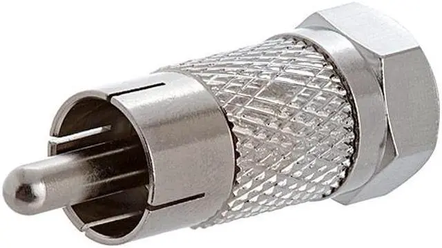 Main image of Cmple - F Male To RCA Male Adapter