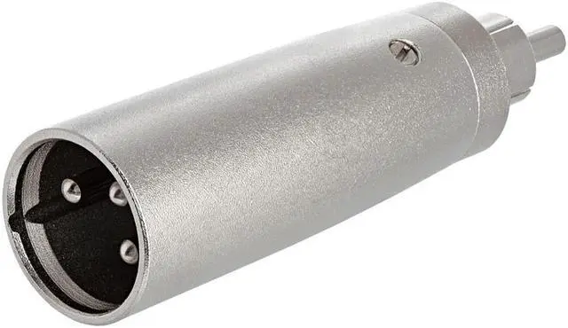 Alt view image 2 of 4 - Cmple - 3P XLR Plug to RCA Plug Adapter