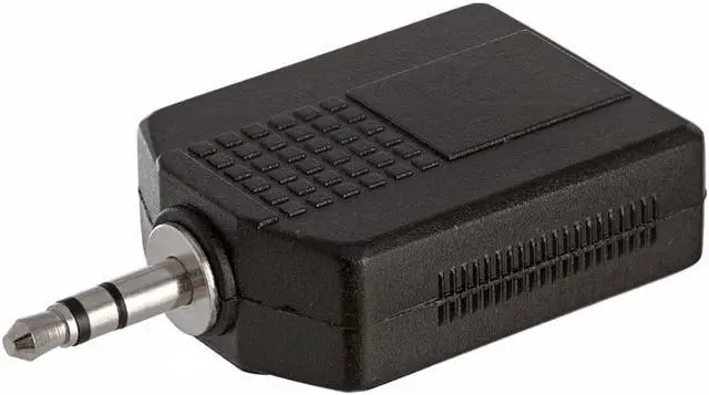 Main image of Cmple - 3.5mm Stereo Plug to 2x6.35mm Mono Jack Adapter