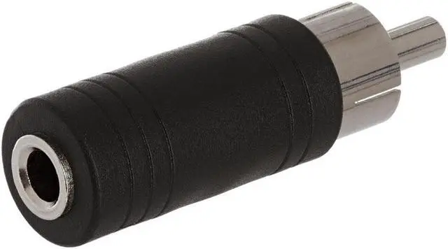 Alt view image 2 of 4 - Cmple - RCA Plug to 3.5mm Stereo Jack Adapter
