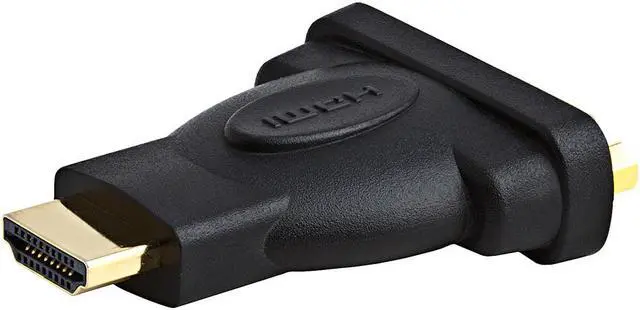 Main image of Cmple - HDMI Male to DVI-D(24+1) Female Adapter, Gold Plated