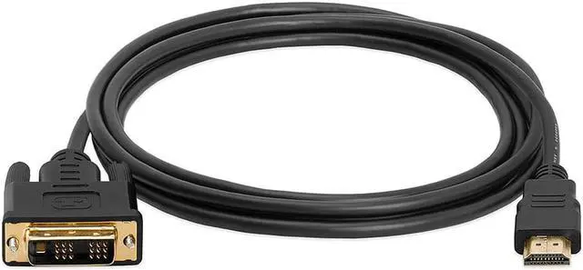 Alt view image 2 of 6 - CMPLE - HDMI to DVI Adapter Cable Bi Directional High Speed Monitor Cable for PC Laptop HDTV Projector - 10 feet