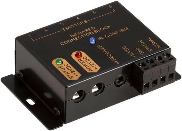 Alt view image 2 of 6 - Cmple - Premium Hidden IR Control System up to 18 Devices, Remote Control Repeater System Kit IR Emitters Extender