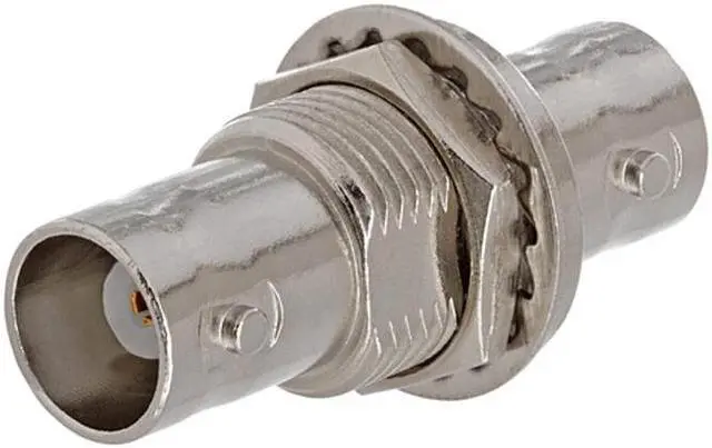 Alt view image 2 of 2 - Cmple - BNC Female to BNC Female Coupler, Panel Type