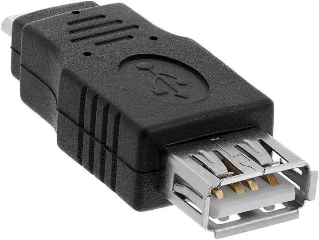 Main image of Cmple - USB 2.0 A Female to Micro B 5-Pin Male Adapter