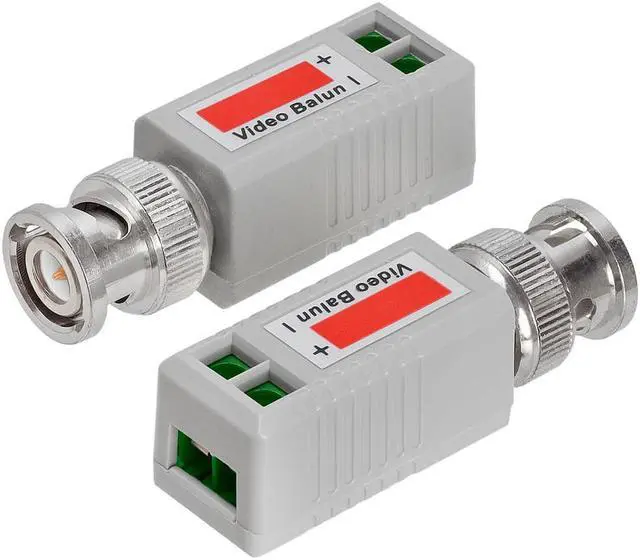Alt view image 2 of 2 - CMPLE CCTV Coax BNC Video Balun Transceiver Adapter CAT5e CAT6 to Camera