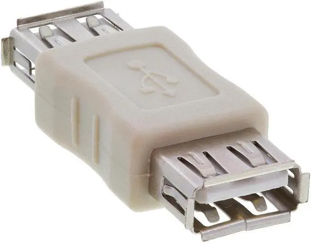 Alt view image 2 of 4 - Cmple - USB 2.0 A Female to A Female Coupler Adapter