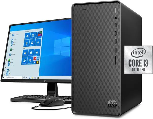 Main image of HP 24" Desktop Bundle - Intel Core i3 - 8GB RAM - 1TB HDD