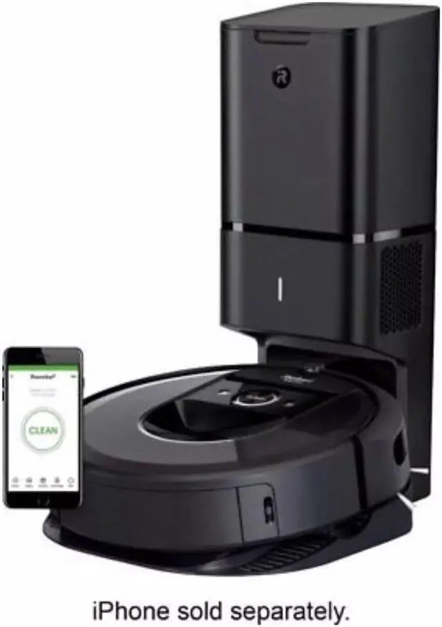 Alt view image 2 of 20 - iRobot ROOMBAI755 Roomba i7+ Wi-Fi Connected Robot Vacuum