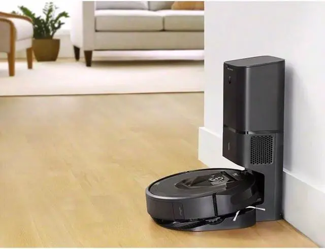 Alt view image 4 of 20 - iRobot ROOMBAI755 Roomba i7+ Wi-Fi Connected Robot Vacuum