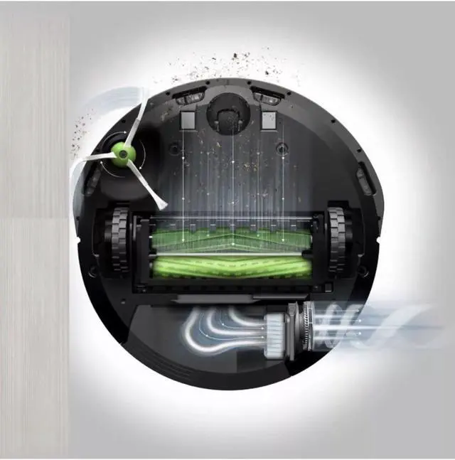 Alt view image 7 of 20 - iRobot ROOMBAI755 Roomba i7+ Wi-Fi Connected Robot Vacuum