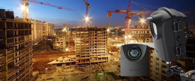 Alt view image 2 of 19 - Brinno Construction Trio Bundle Pack BCC2000, Up to 1 Year Battery Life, Perfect for Construction and Outdoor Security, 1080P FHD - Includes Flexible Clamp Mount and Weather Resistant Outdoor Housing